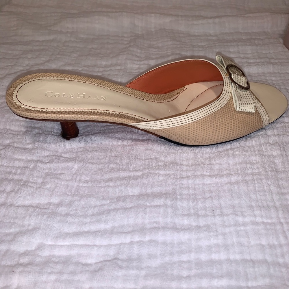 Cole Haan Kitten Heel Mule Size 11AA